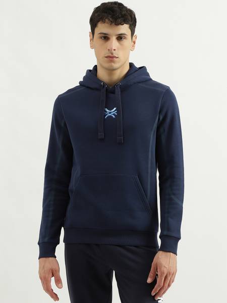 United Colors of Benetton Full Sleeve Solid Men Sweatshirt Price