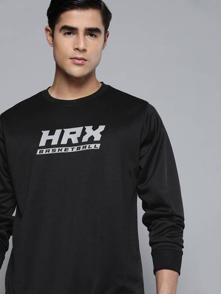 HRX by Hrithik Roshan Full Sleeve Printed Men Sweatshirt