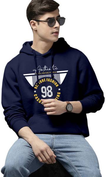 WOOSTRO Full Sleeve Graphic Print Men Sweatshirt