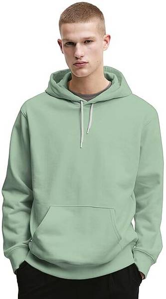 METRONAUT Men Full Sleeve Solid Hooded Sweatshirt Full Sleeve Solid Men Sweatshirt