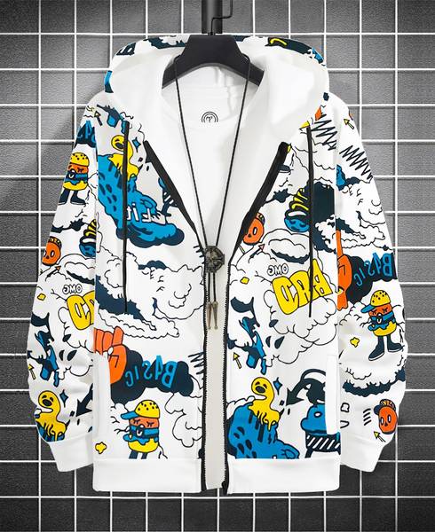Tripr full sleeve printed men sale sweatshirt