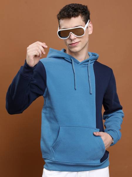 HIGHLANDER Full Sleeve Color Block Men Sweatshirt