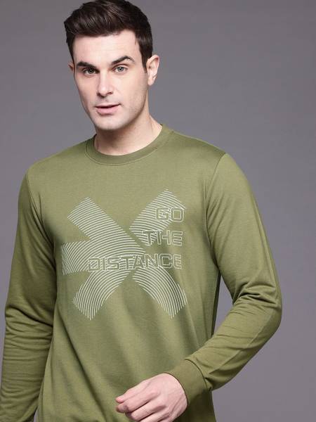 HRX by Hrithik Roshan Full Sleeve Printed Men Sweatshirt