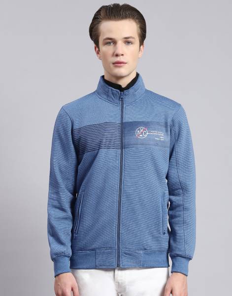 MONTE CARLO Full Sleeve Solid Men Sweatshirt