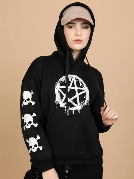 Tokyo Talkies Full Sleeve Printed Women Sweatshirt