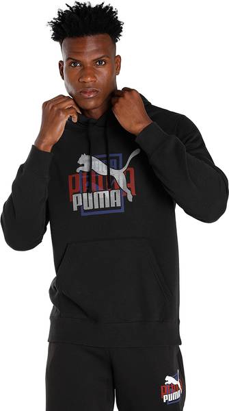 Puma full sleeve shop printed men sweatshirt