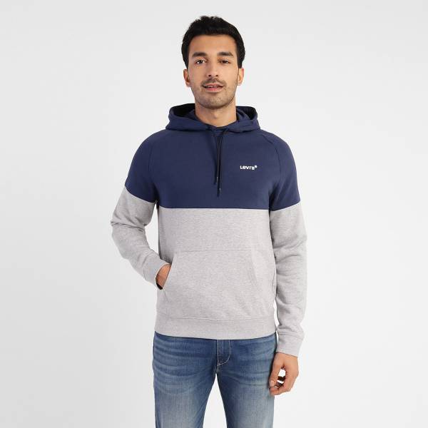 LEVI S Full Sleeve Color Block Men Sweatshirt Price History