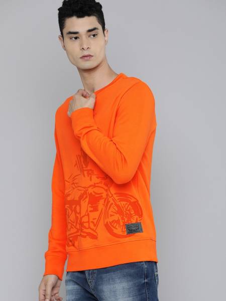 LEVI'S Full Sleeve Graphic Print Men Sweatshirt