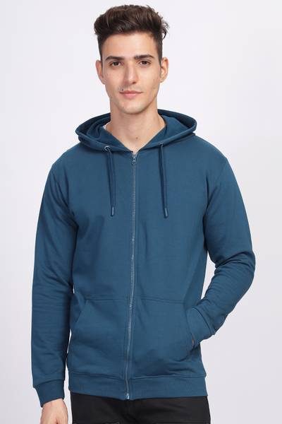 ADRO Full Sleeve Solid Men Sweatshirt