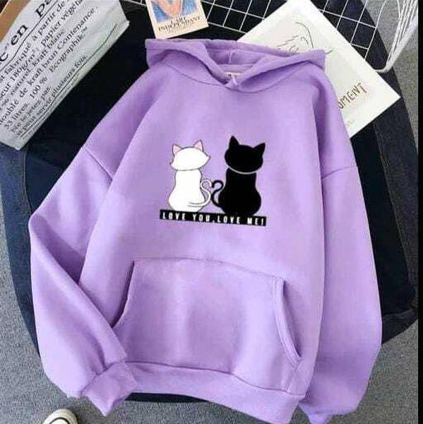 LOUSRICS Full Sleeve Graphic Print Women Sweatshirt