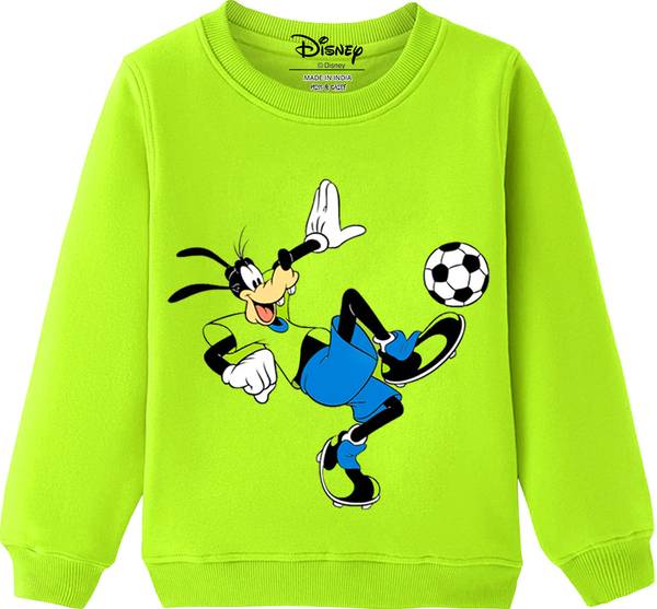 DISNEY BY MISS & CHIEF Full Sleeve Printed Boys Sweatshirt