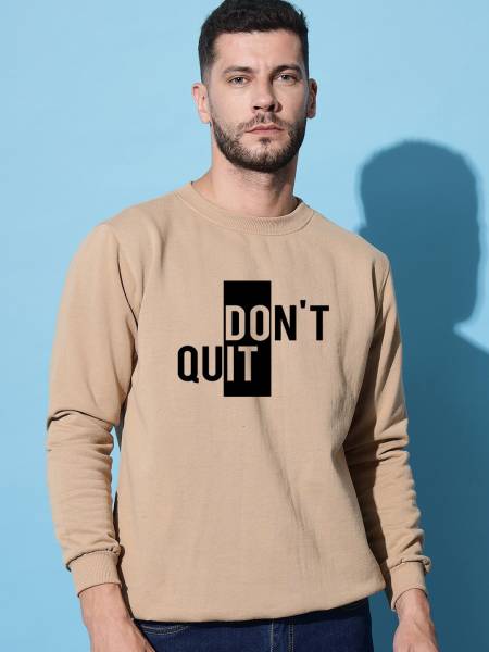 Moyzikh Full Sleeve Printed Men Sweatshirt
