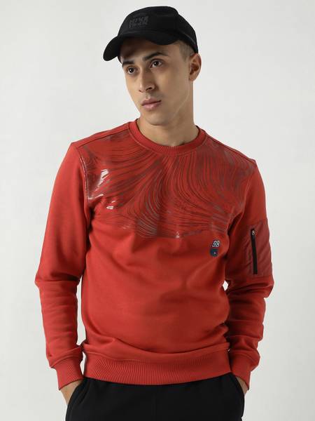 Wildcraft Full Sleeve Printed Men Sweatshirt