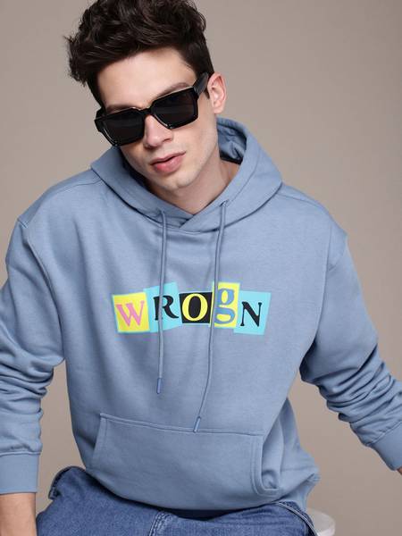 WROGN Full Sleeve Printed Men Sweatshirt
