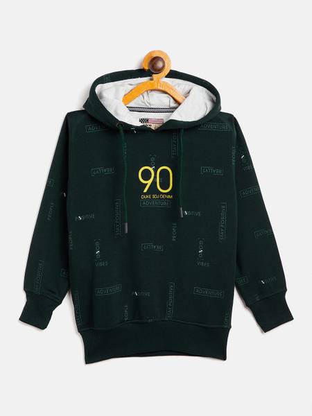 DUKE Full Sleeve Printed Boys Sweatshirt Price History