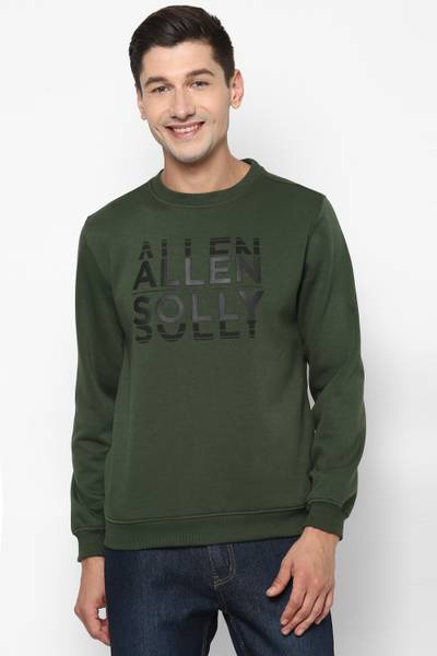 Allen Solly Full Sleeve Solid Men Sweatshirt Price History