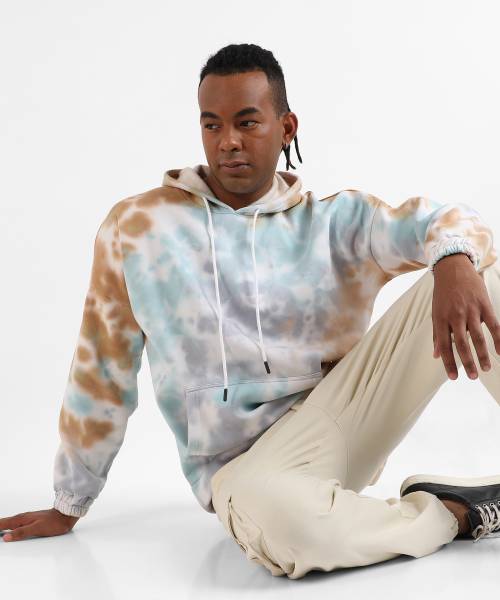Campus sutra full discount sleeve solid men's sweatshirt