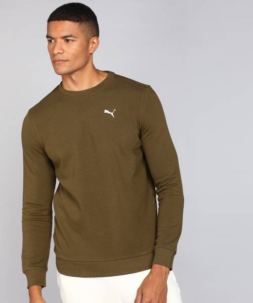 PUMA Full Sleeve Solid Men Sweatshirt