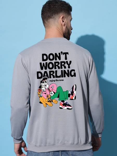 IMSA MODA Full Sleeve Printed Men Sweatshirt