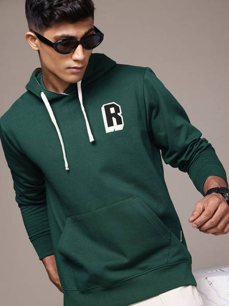 Roadster Full Sleeve Embroidered Men Sweatshirt