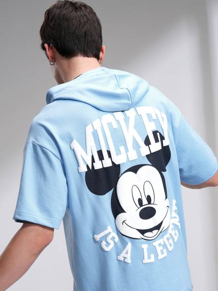 HIGHLANDER Half Sleeve Printed Men Sweatshirt