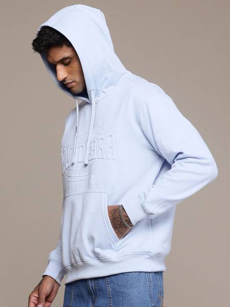 Roadster Full Sleeve Self Design Men Sweatshirt