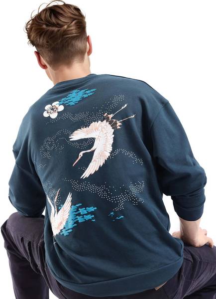 Rare Rabbit Full Sleeve Graphic Print Men Sweatshirt