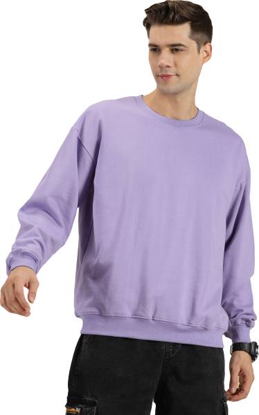 Fans Army Full Sleeve Solid Men Sweatshirt
