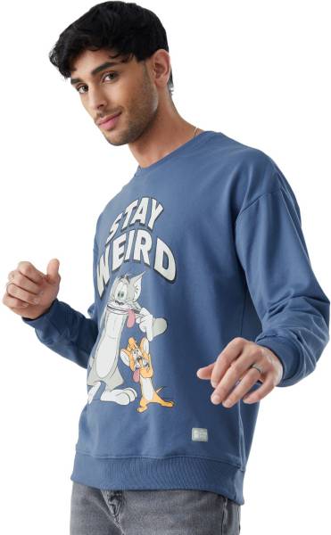 The Souled Store Full Sleeve Printed Men Sweatshirt