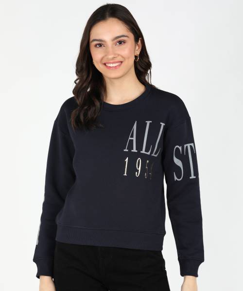 Breil By Fort Collins Full Sleeve Printed Women Sweatshirt