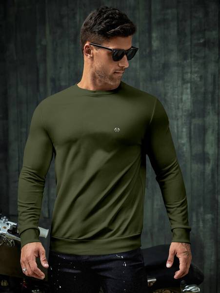 Full sleeve store solid men sweatshirt