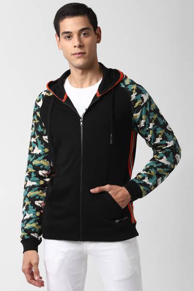 PETER ENGLAND Full Sleeve Solid Men Sweatshirt