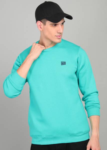 KILLER Full Sleeve Solid Men Sweatshirt