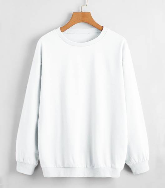 BEING WANTED Full Sleeve Solid Men Sweatshirt