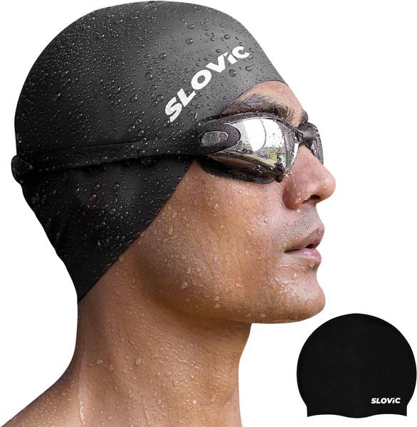 SLOVIC Swimming Cap for Men & Women Swimming Cap