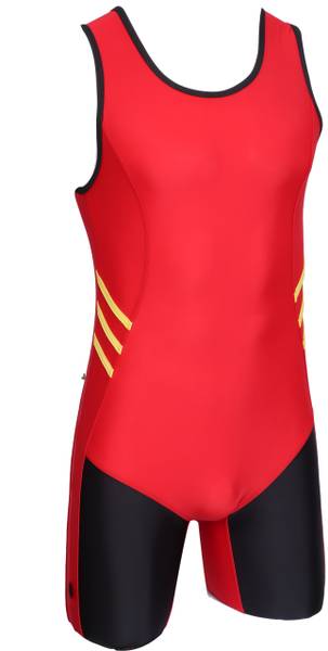 Lycot Wrestling Costume (Singlet) Self Design Men Swimsuit