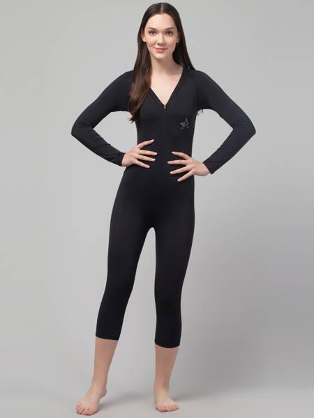 Attirezone SWI Solid Women Swimsuit