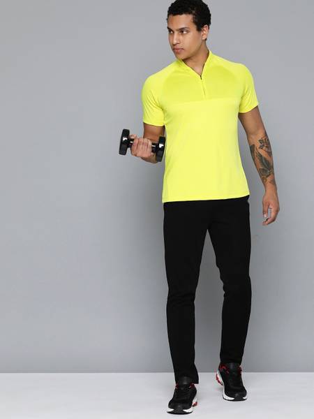 hrx yellow t shirt