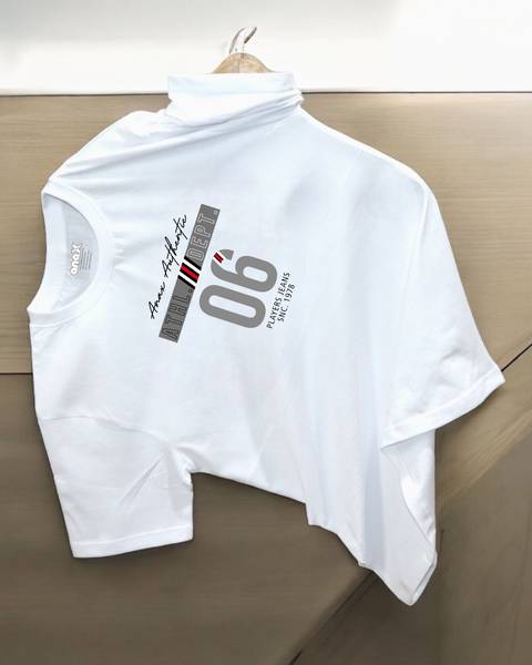 Magneto Printed Men Crew Neck White T-Shirt