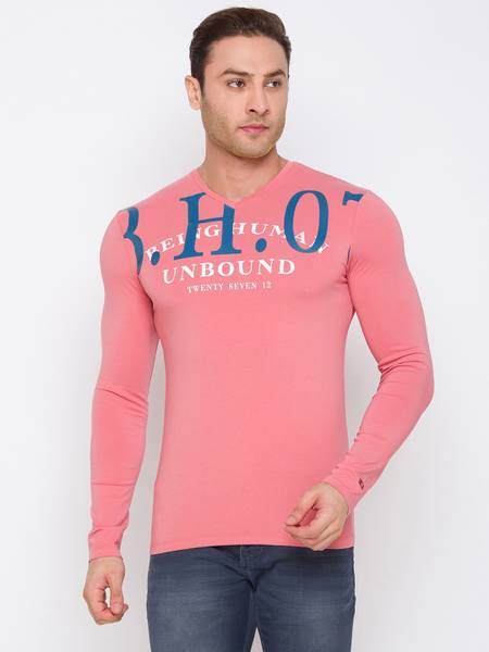 Being human round outlet neck t shirts