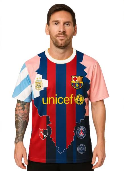 IZON Printed Men Round Neck Multicolor T-Shirt