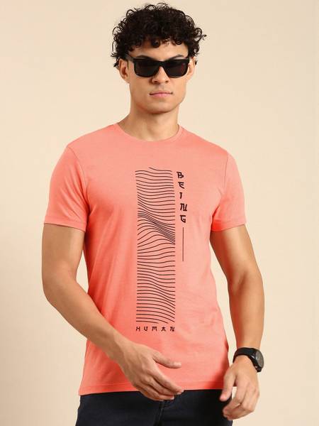 Being human hotsell pink t shirt