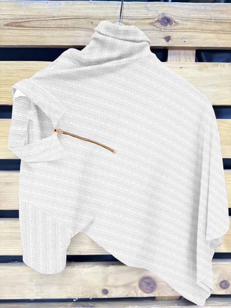 COMBRAIDED Self Design Men Polo Neck Grey T-Shirt