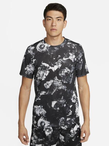 Nike floral t shirt mens discount