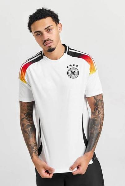 DOSTITCH Printed Men Polo Neck White T-Shirt