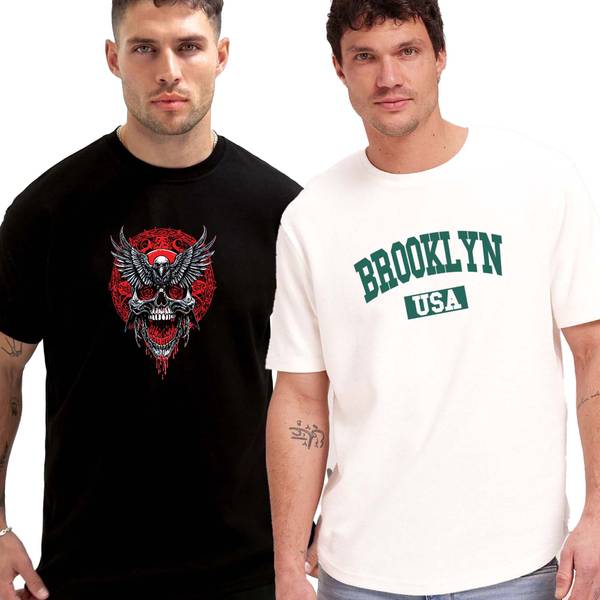 JUARI BE A GENTLEMAN Printed Men Round Neck Multicolor T-Shirt