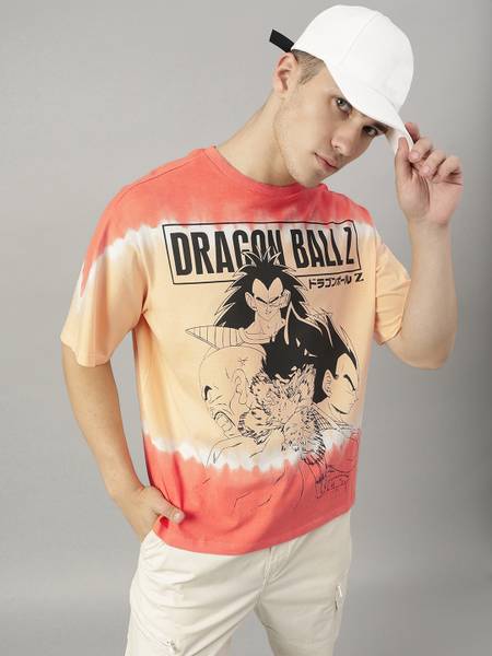 Free Authority Graphic Print Men Round Neck Multicolor T-Shirt
