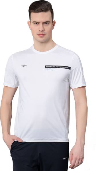 RED TAPE Graphic Print Men Round Neck White T-Shirt