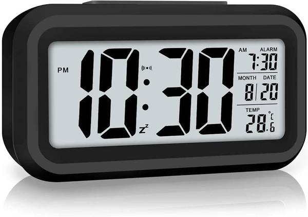 misuhrobir Digital Black Clock