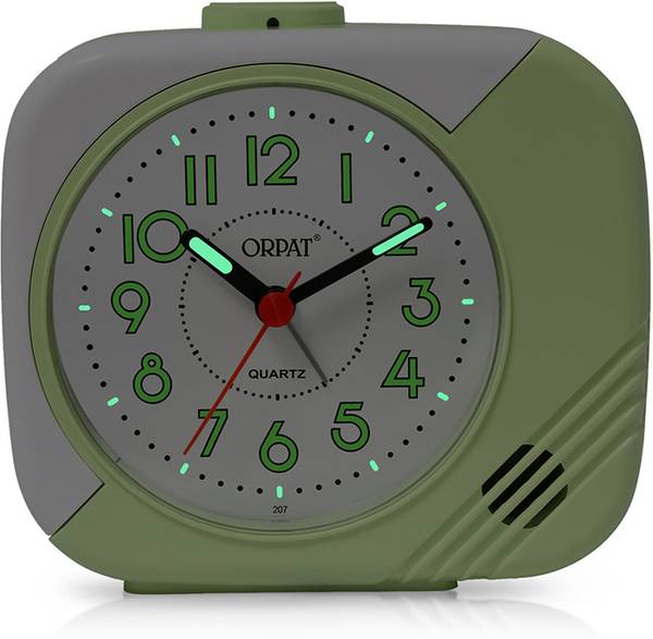 ORPAT Analog Green Clock